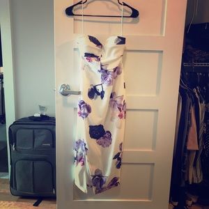 Floral bodycon dress
